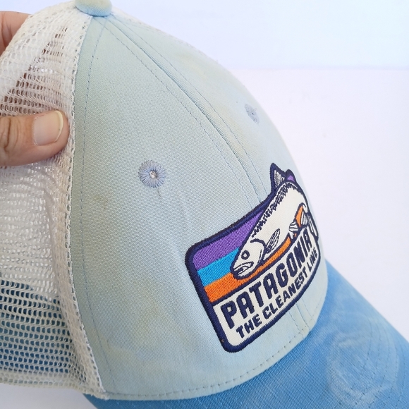 Patagonia Cleanest Line Snapback Trucker Hat - Picture 2 of 4